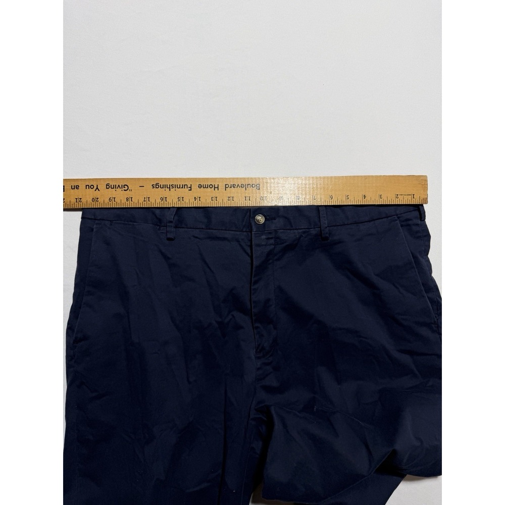 Polo Ralph Lauren Mens Navy Chino Pants 40x32 Stretch Classic Fit Cotton - Picture 7 of 12